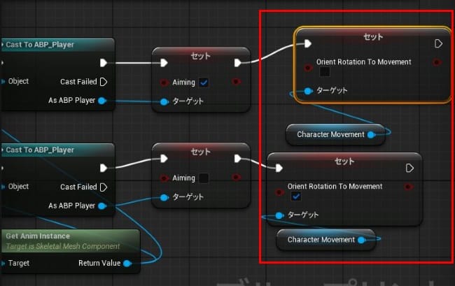 UE5のエイムオフセット